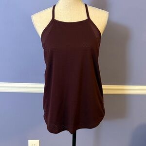 Athleta Maroon Meah Tank Top